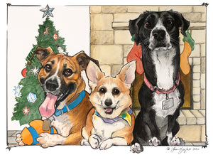 Custom Pet Caricature