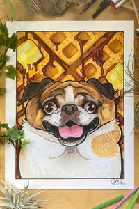 Custom Pet Caricature