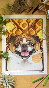 Custom Pet Caricature